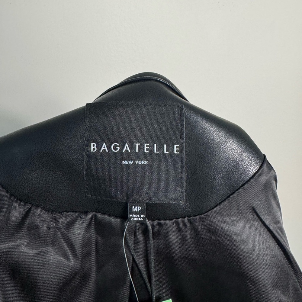 Bagatelle Womens Black Genuine - Jacket Soft (new with tag) - Picture 7 of 13